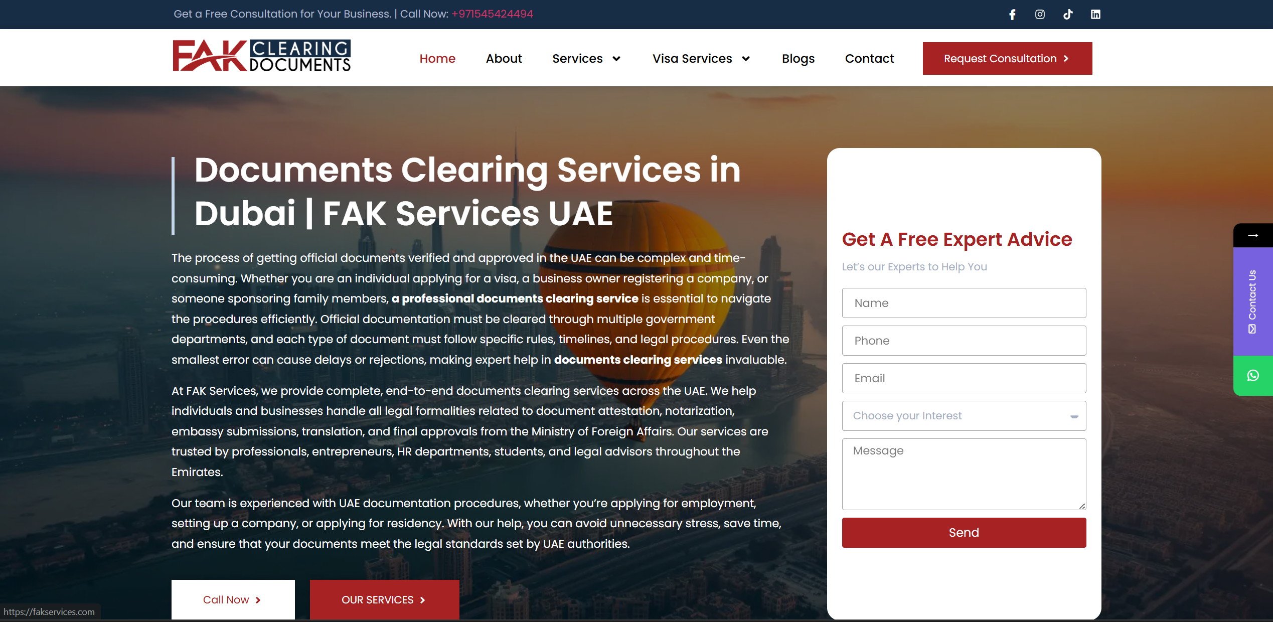 FAK Services